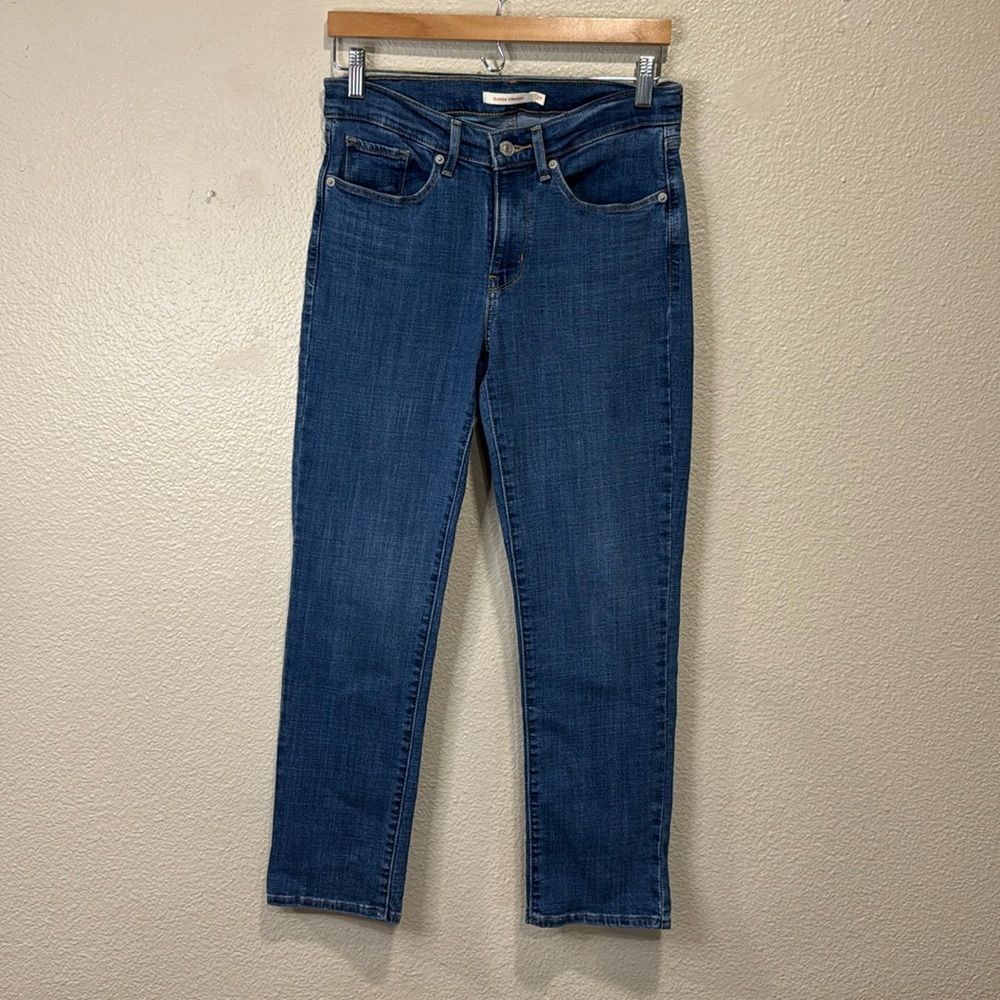 Women’s Levi’s Mid Rise Classic Straight Leg Jeans